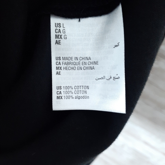 CULPOS x INC Cap-Sleeve Knit Top L Black 45 - Picture 5 of 7